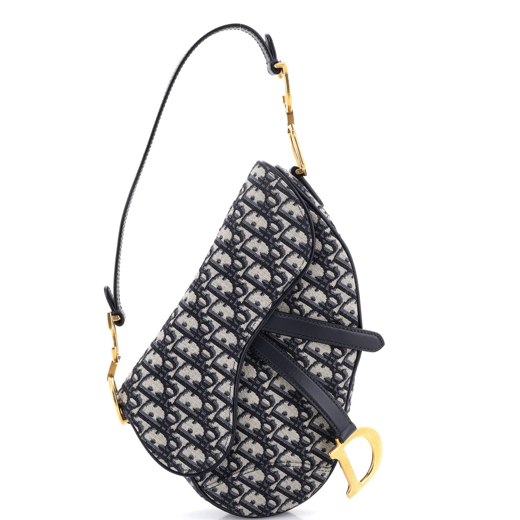 Saddle Handbag Oblique Canvas Medium