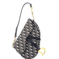 Saddle Handbag Oblique Canvas Medium