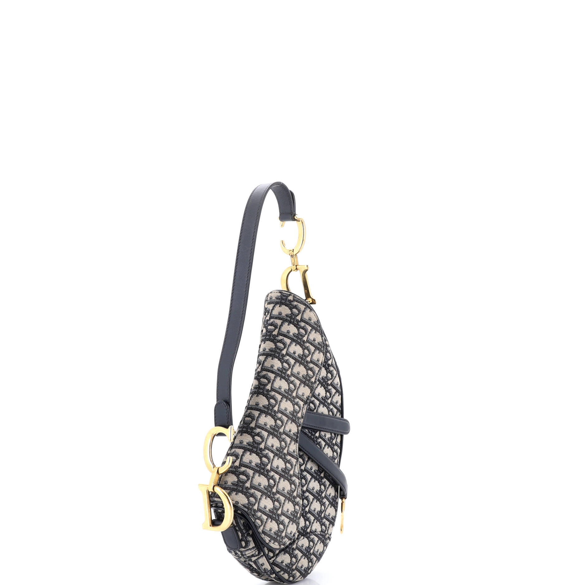 Saddle Handbag Oblique Canvas Medium
