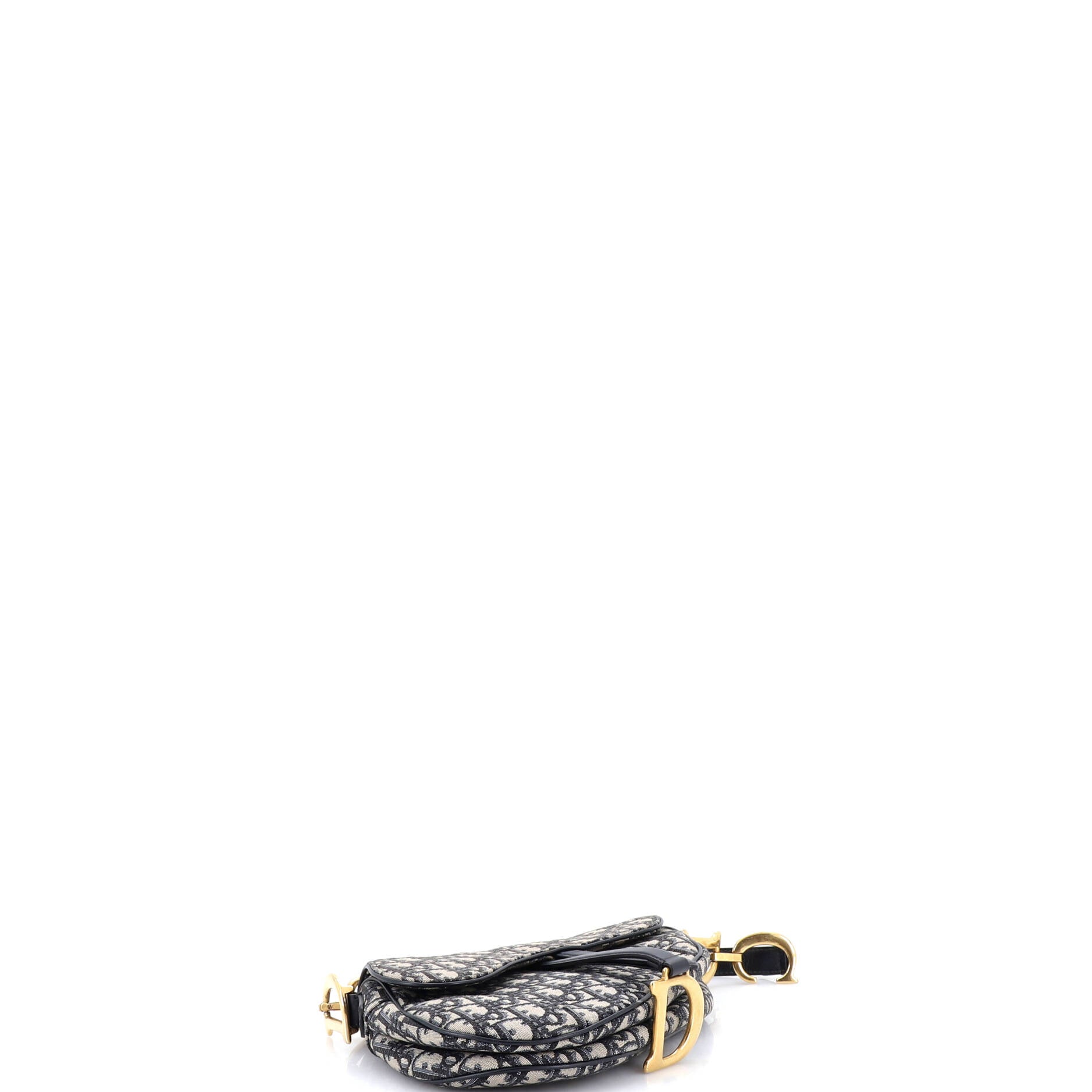 Saddle Handbag Oblique Canvas Medium