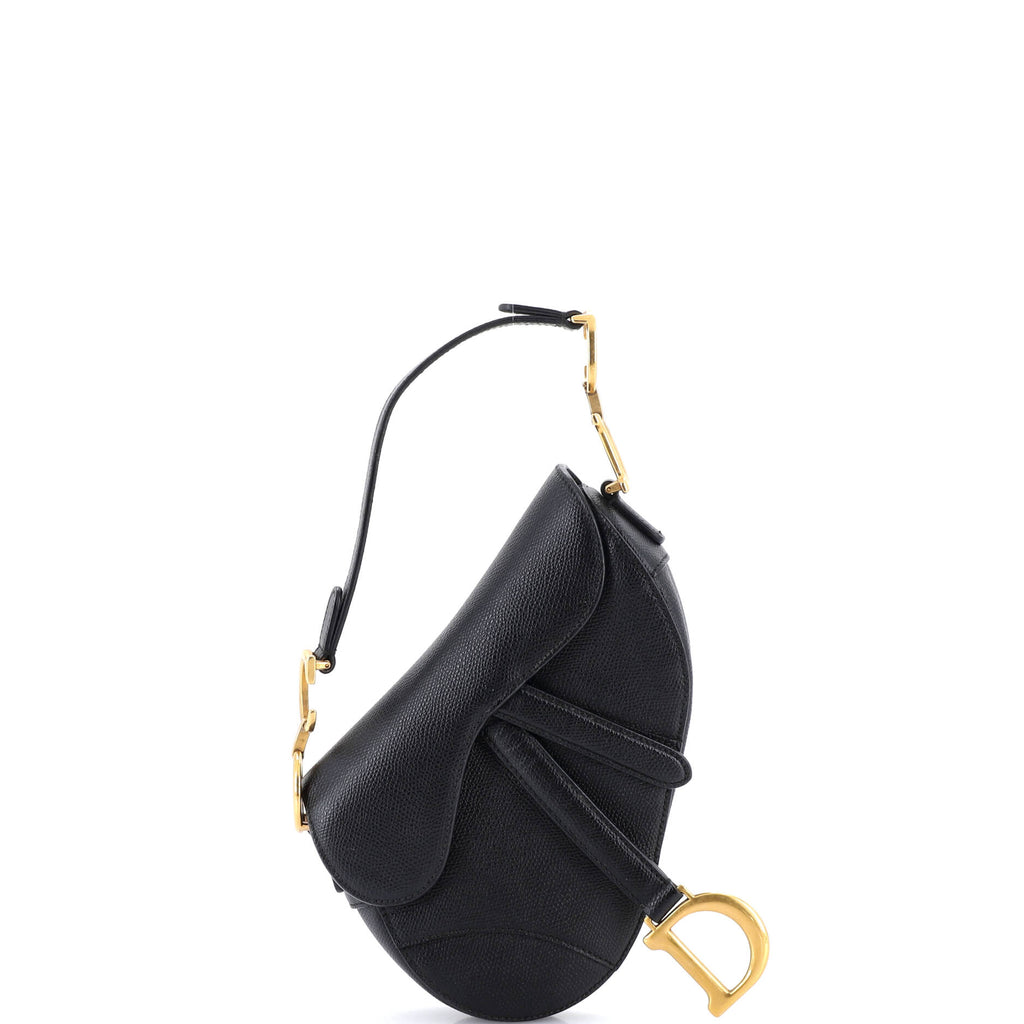 Saddle Handbag Leather Mini