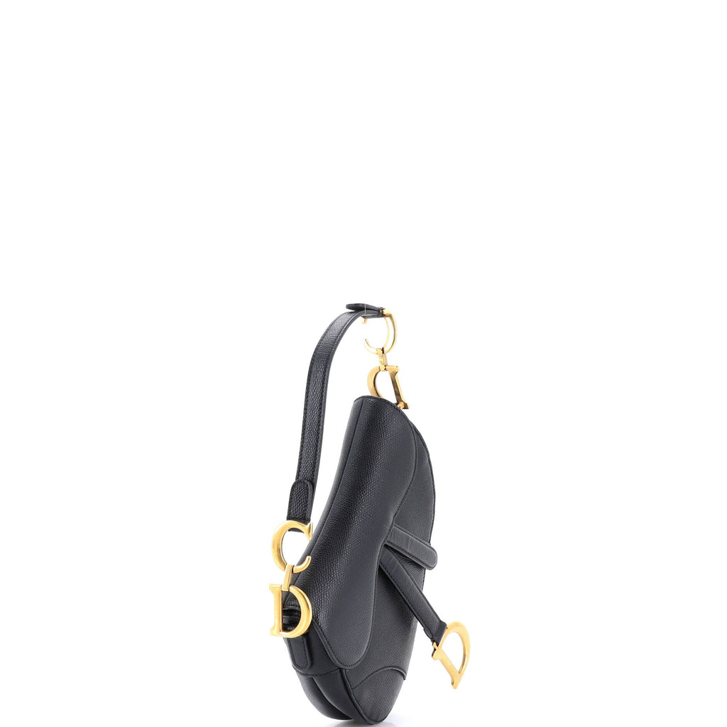 Saddle Handbag Leather Mini