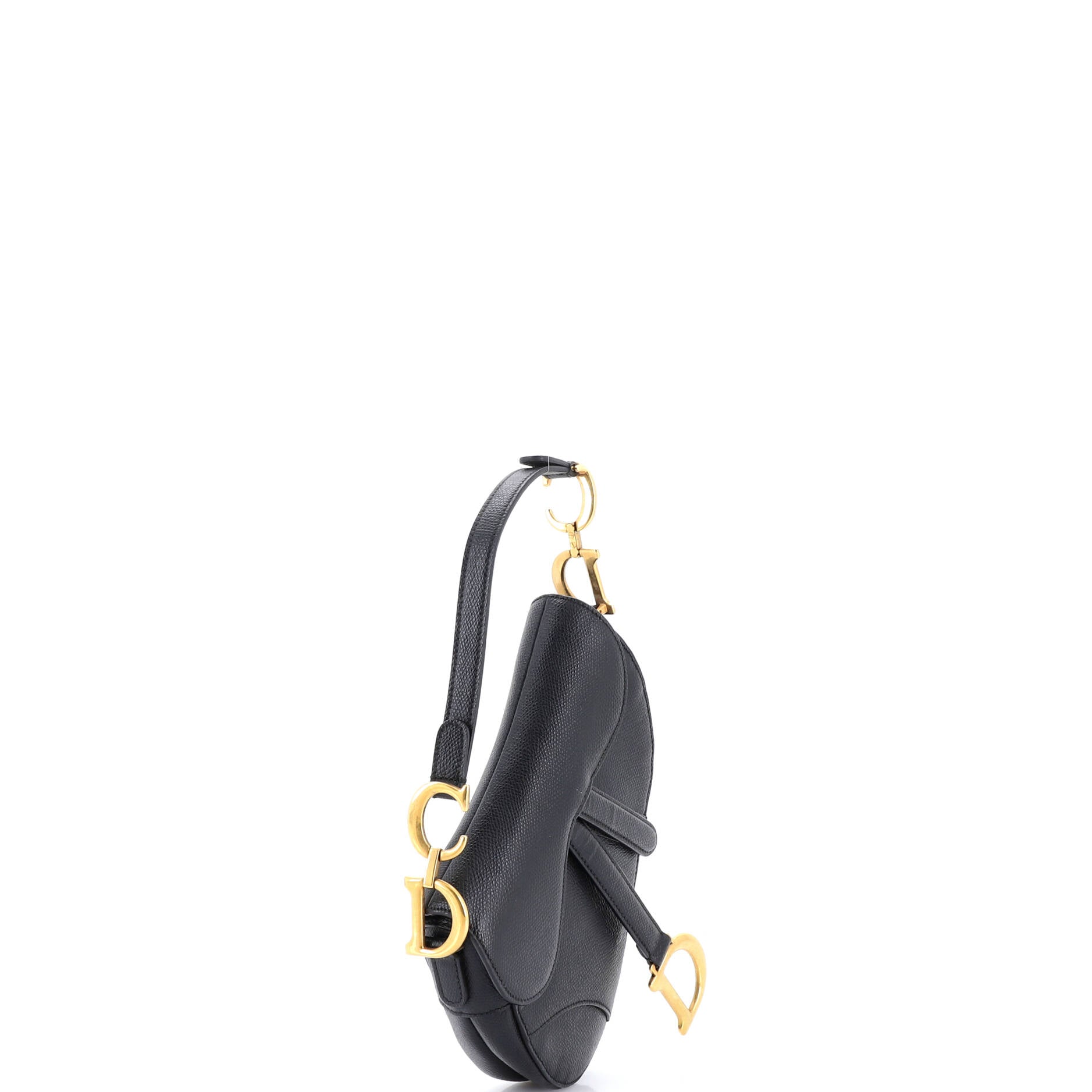Saddle Handbag Leather Mini