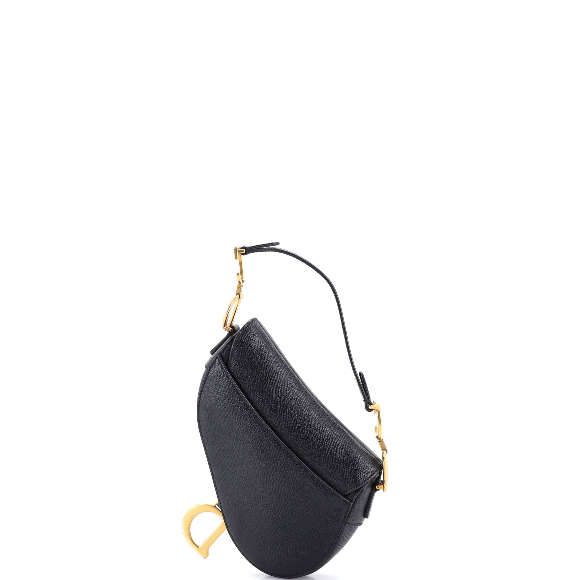 Saddle Handbag Leather Mini