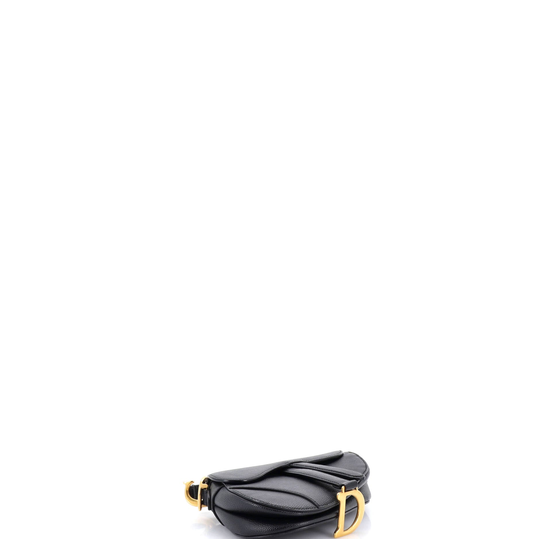 Saddle Handbag Leather Mini