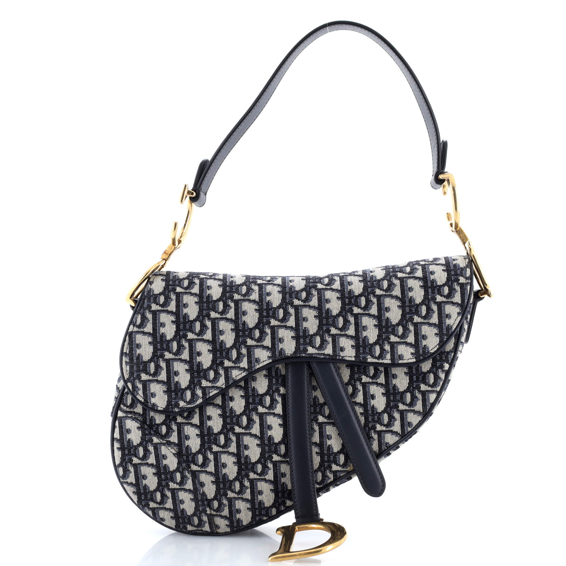 Saddle Handbag Oblique Canvas Medium