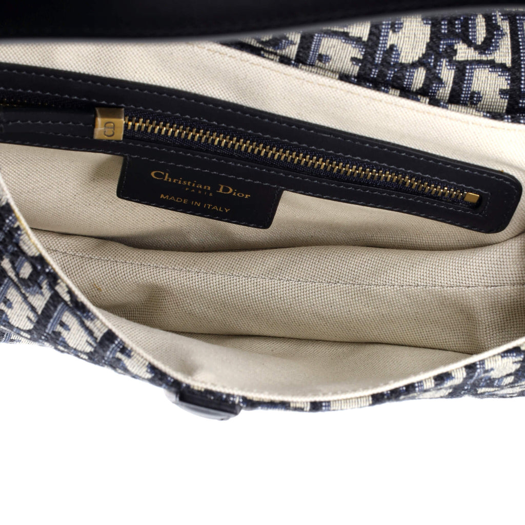 Saddle Handbag Oblique Canvas Medium