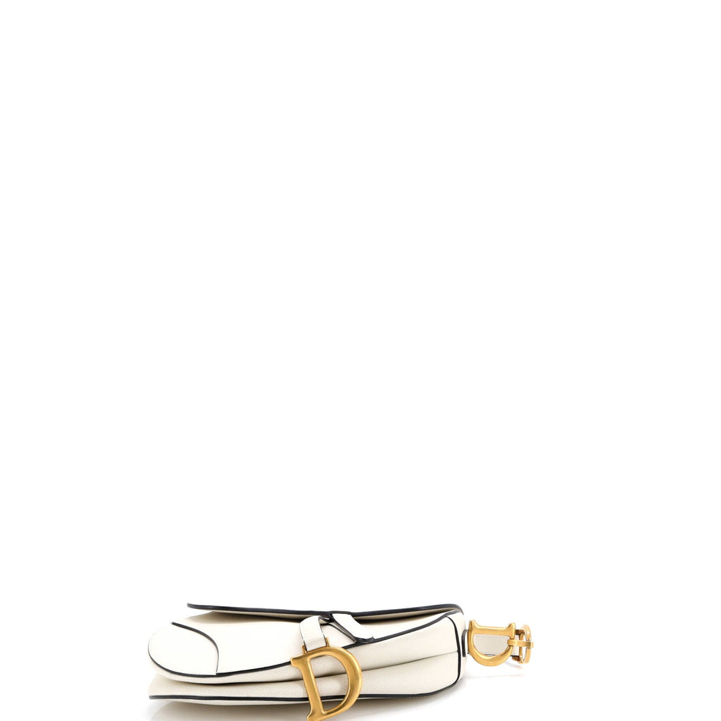 Saddle Handbag Leather Medium