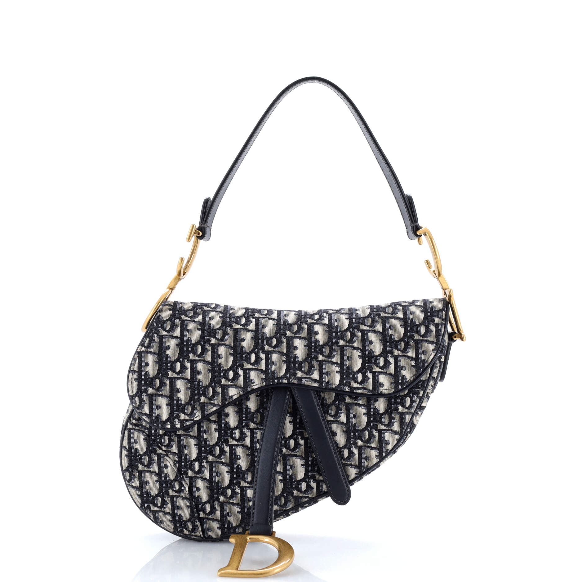Saddle Handbag Oblique Canvas Medium