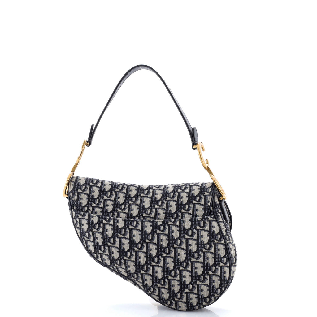 Saddle Handbag Oblique Canvas Medium