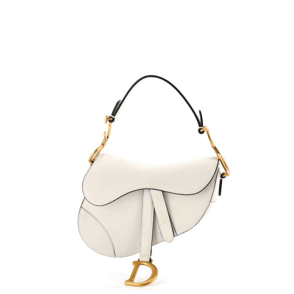 Saddle Handbag Leather Mini