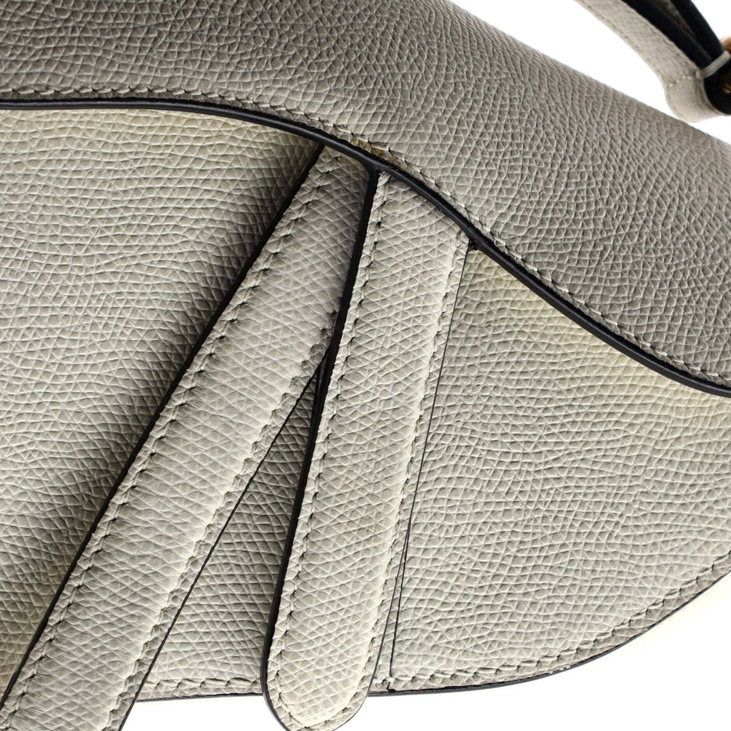 Saddle Handbag Leather Mini