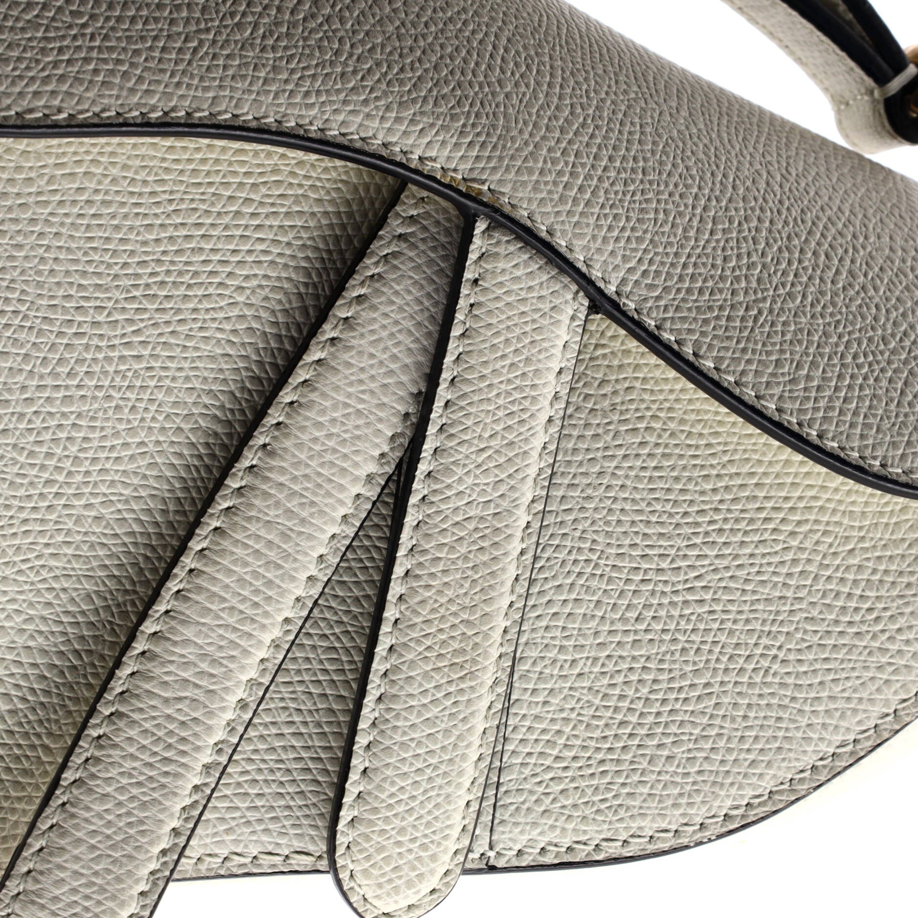 Saddle Handbag Leather Mini