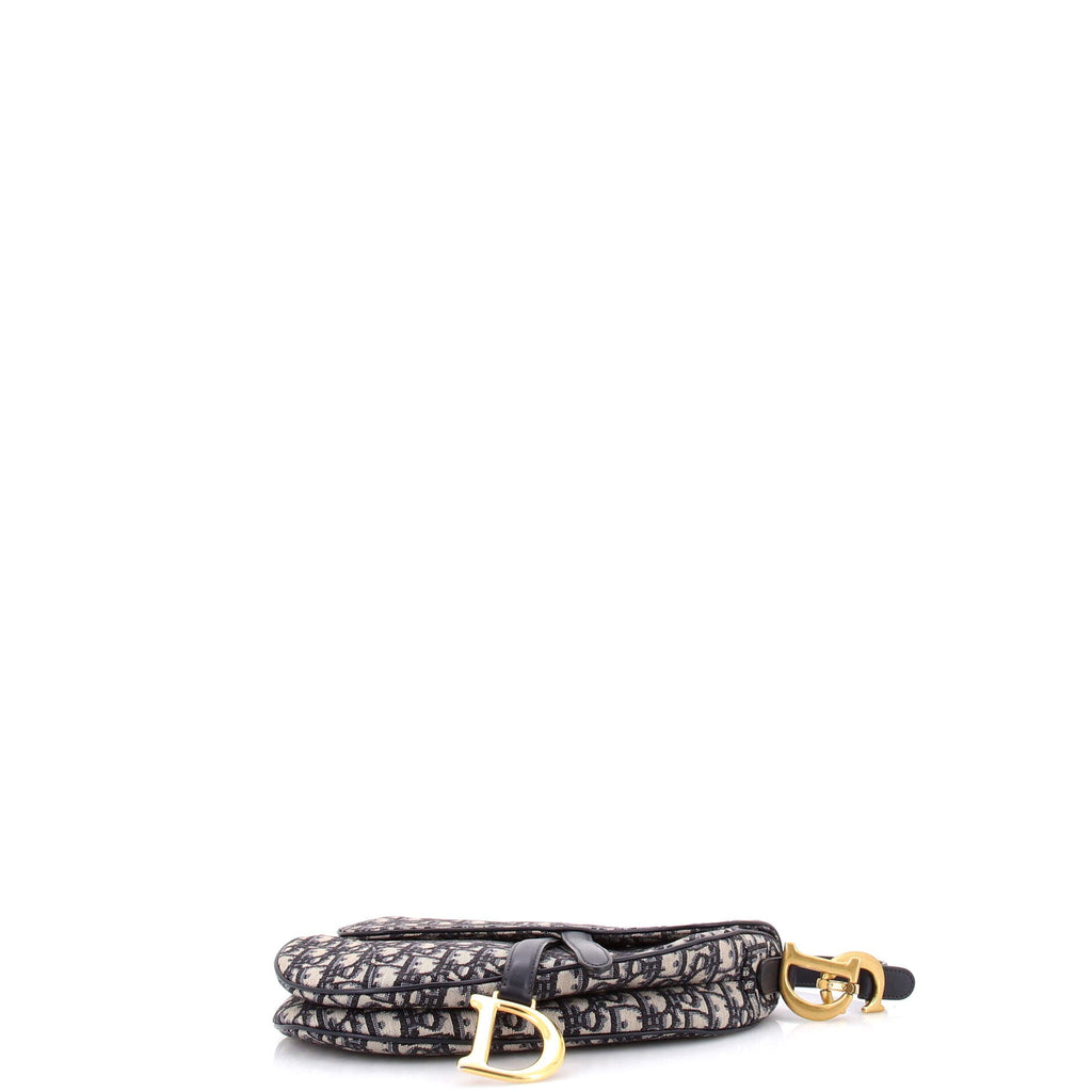 Saddle Handbag Oblique Canvas Medium