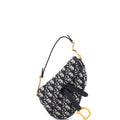 Saddle Handbag Oblique Canvas Mini