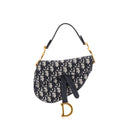 Saddle Handbag Oblique Canvas Mini