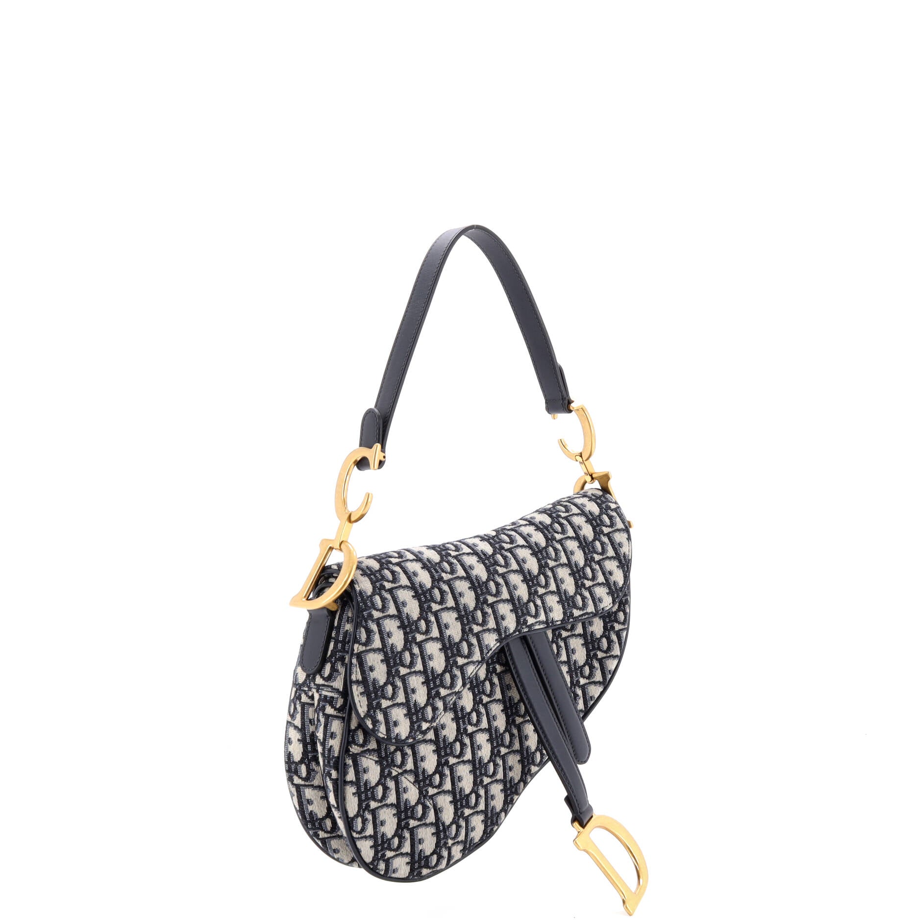 Saddle Handbag Oblique Canvas Medium