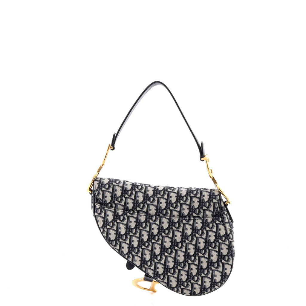 Saddle Handbag Oblique Canvas Medium