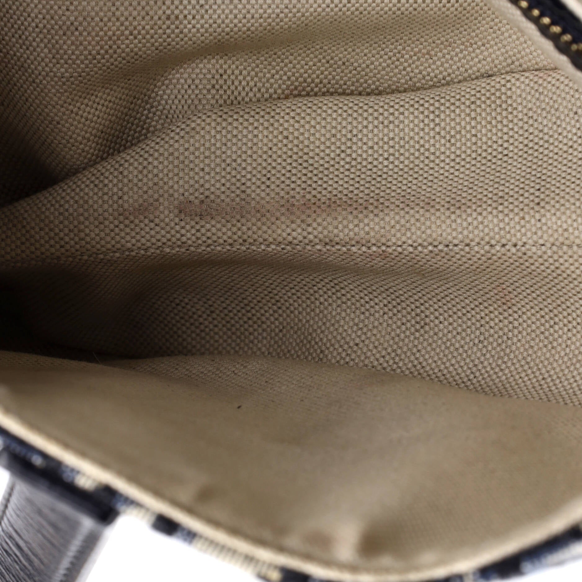 Saddle Handbag Oblique Canvas Medium