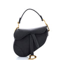 Saddle Handbag Leather Mini