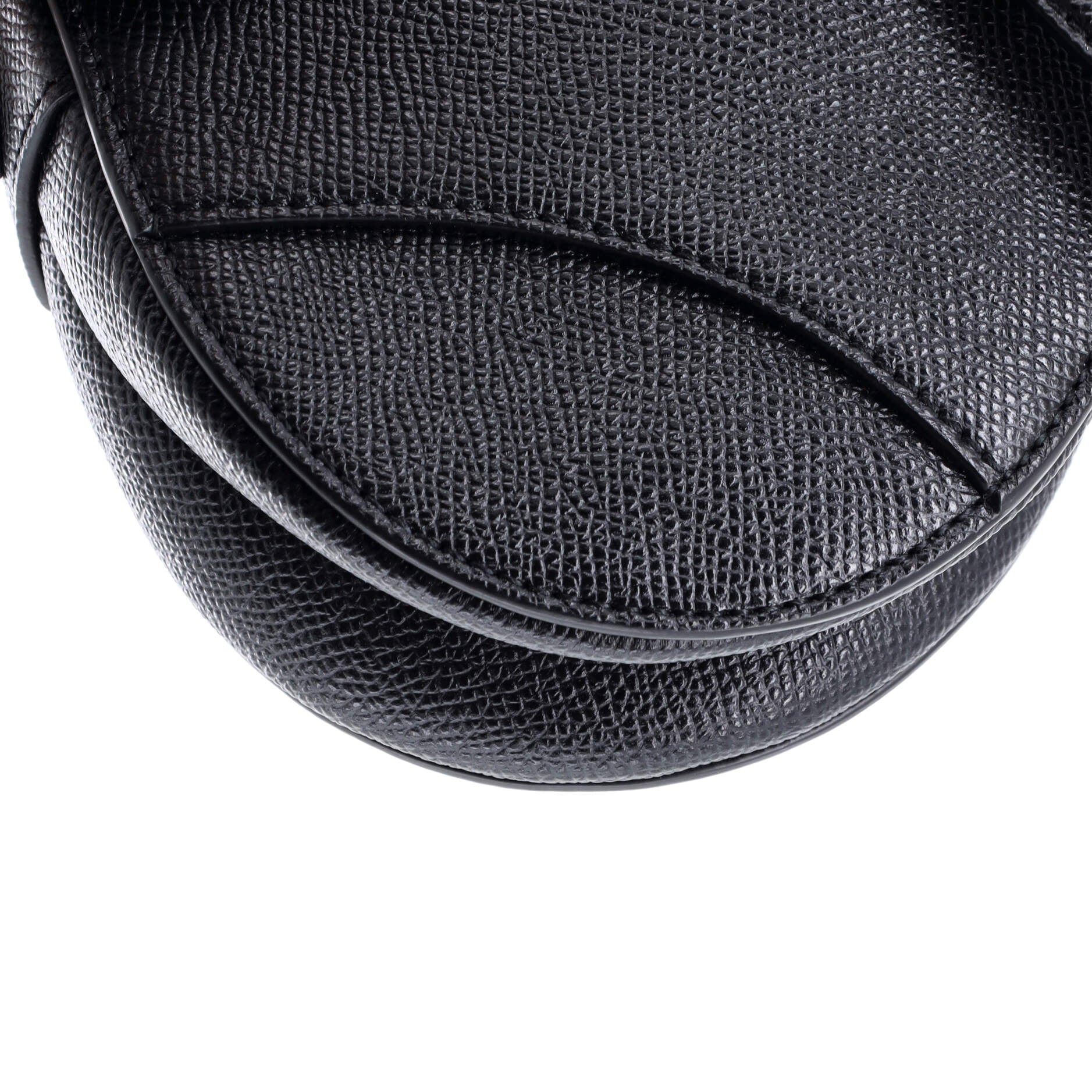 Saddle Handbag Leather Mini