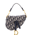 Saddle Handbag Oblique Canvas Mini