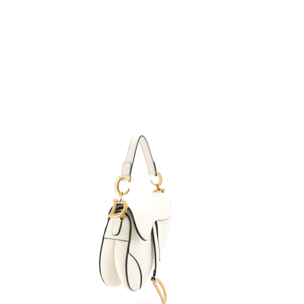 Saddle Handbag Leather Mini