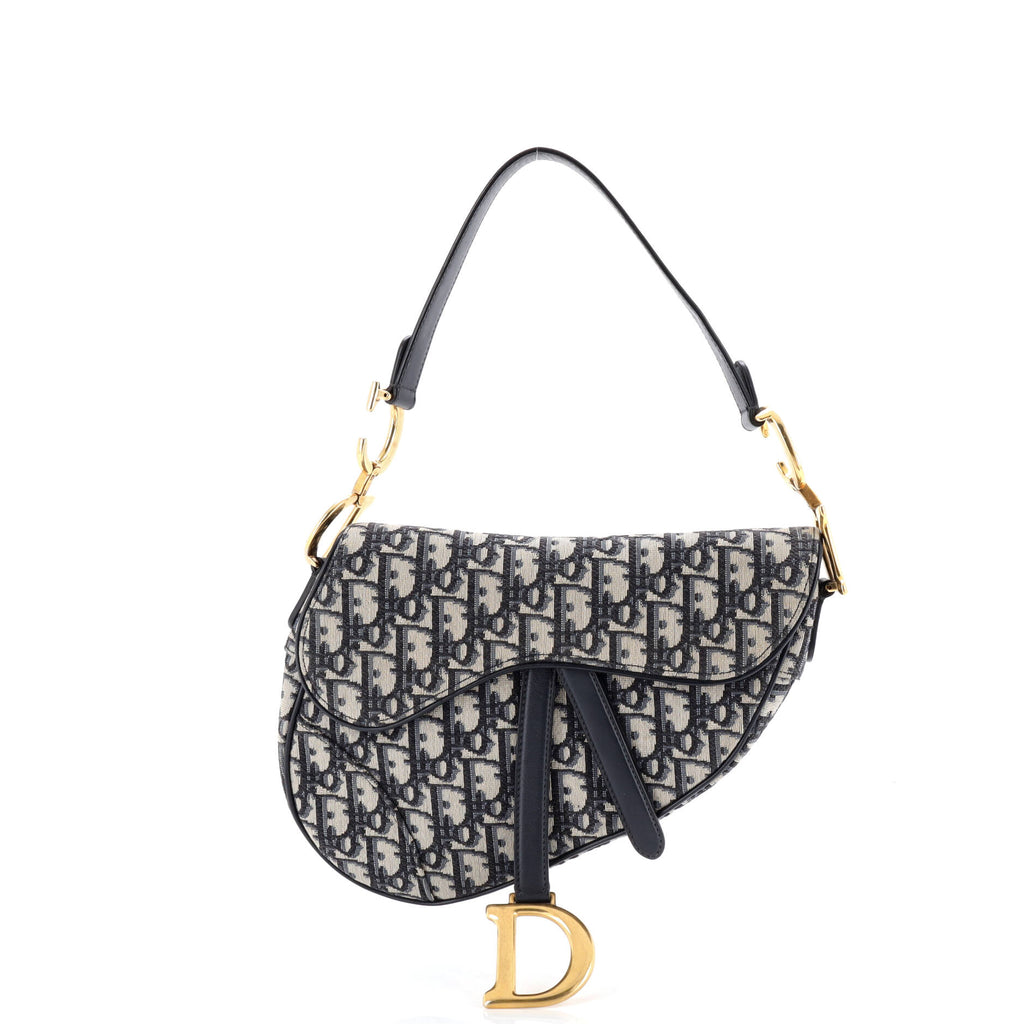 Saddle Handbag Oblique Canvas Medium