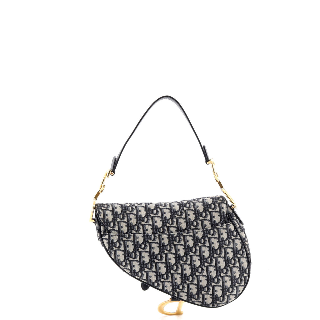 Saddle Handbag Oblique Canvas Medium
