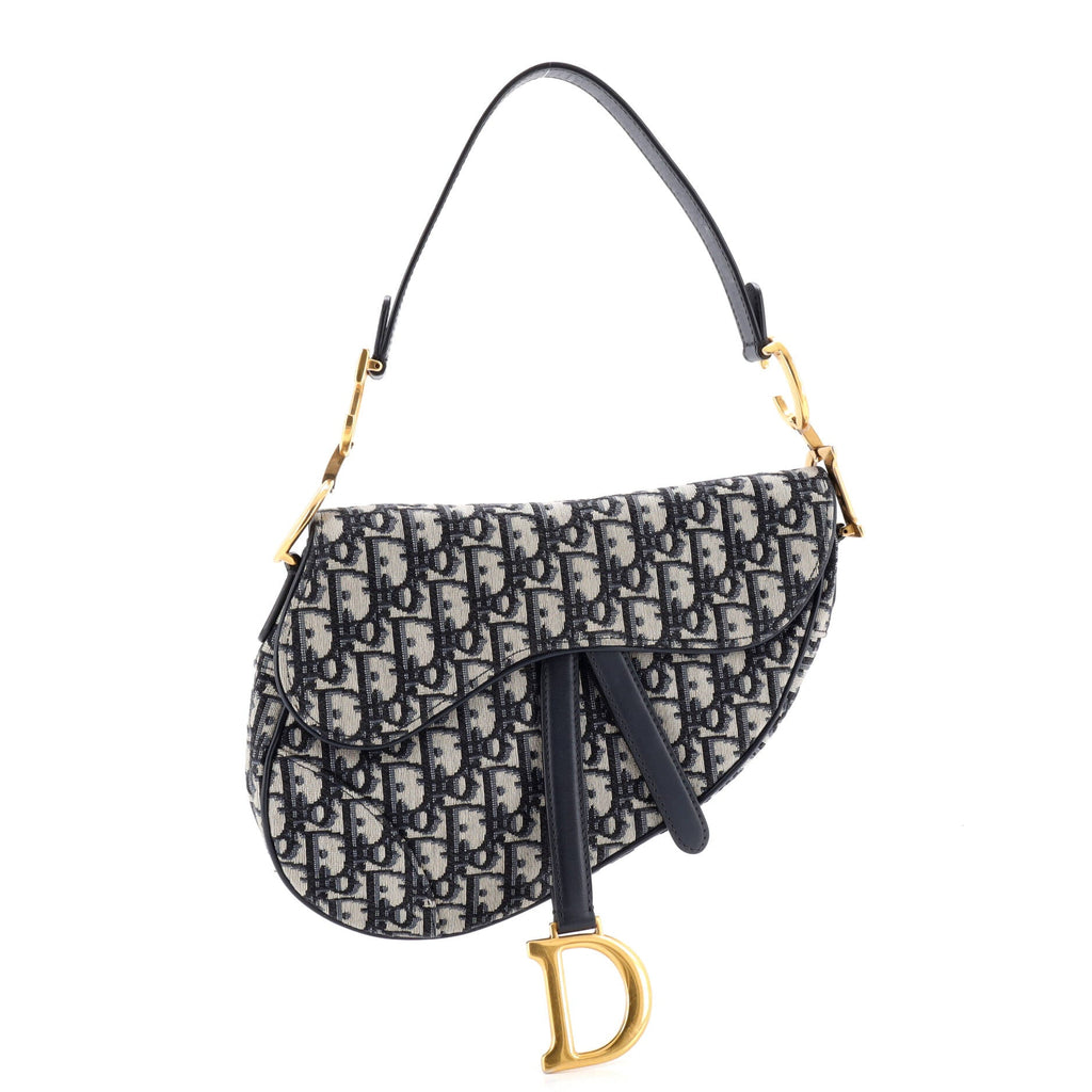 Saddle Handbag Oblique Canvas Medium