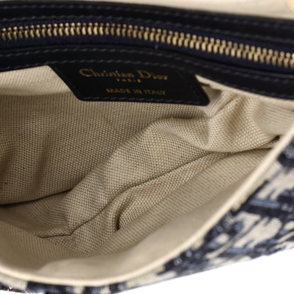 Saddle Handbag Oblique Canvas Medium