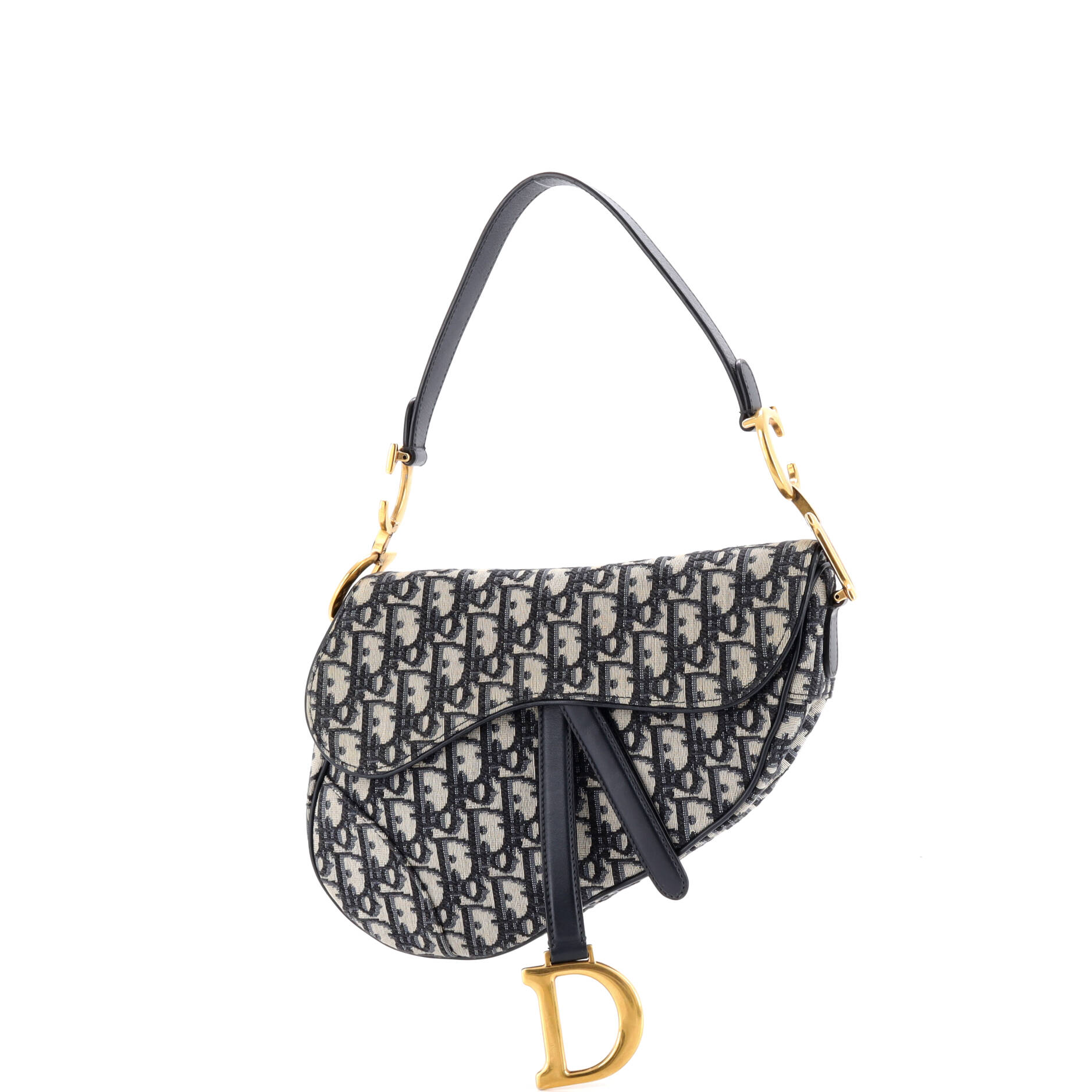 Saddle Handbag Oblique Canvas Medium