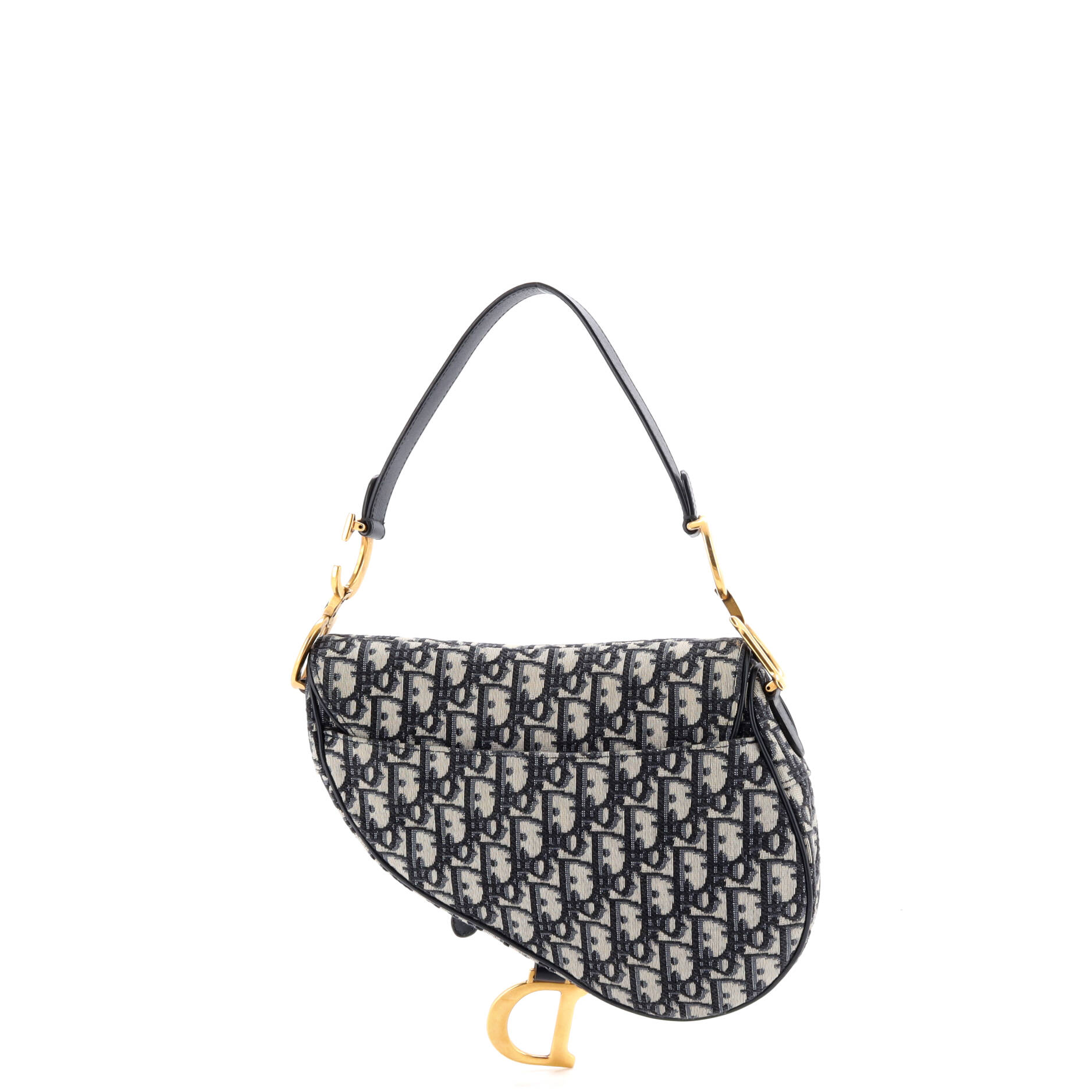 Saddle Handbag Oblique Canvas Medium