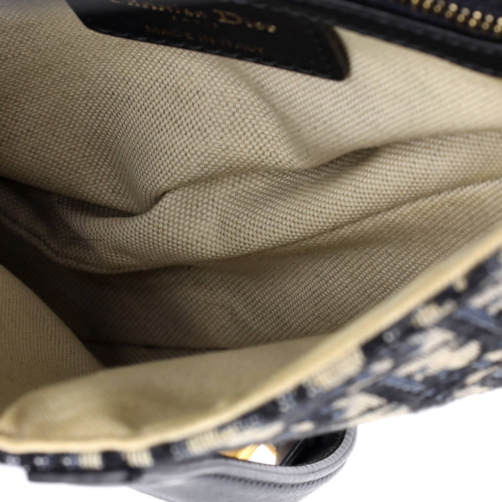 Saddle Handbag Oblique Canvas Medium