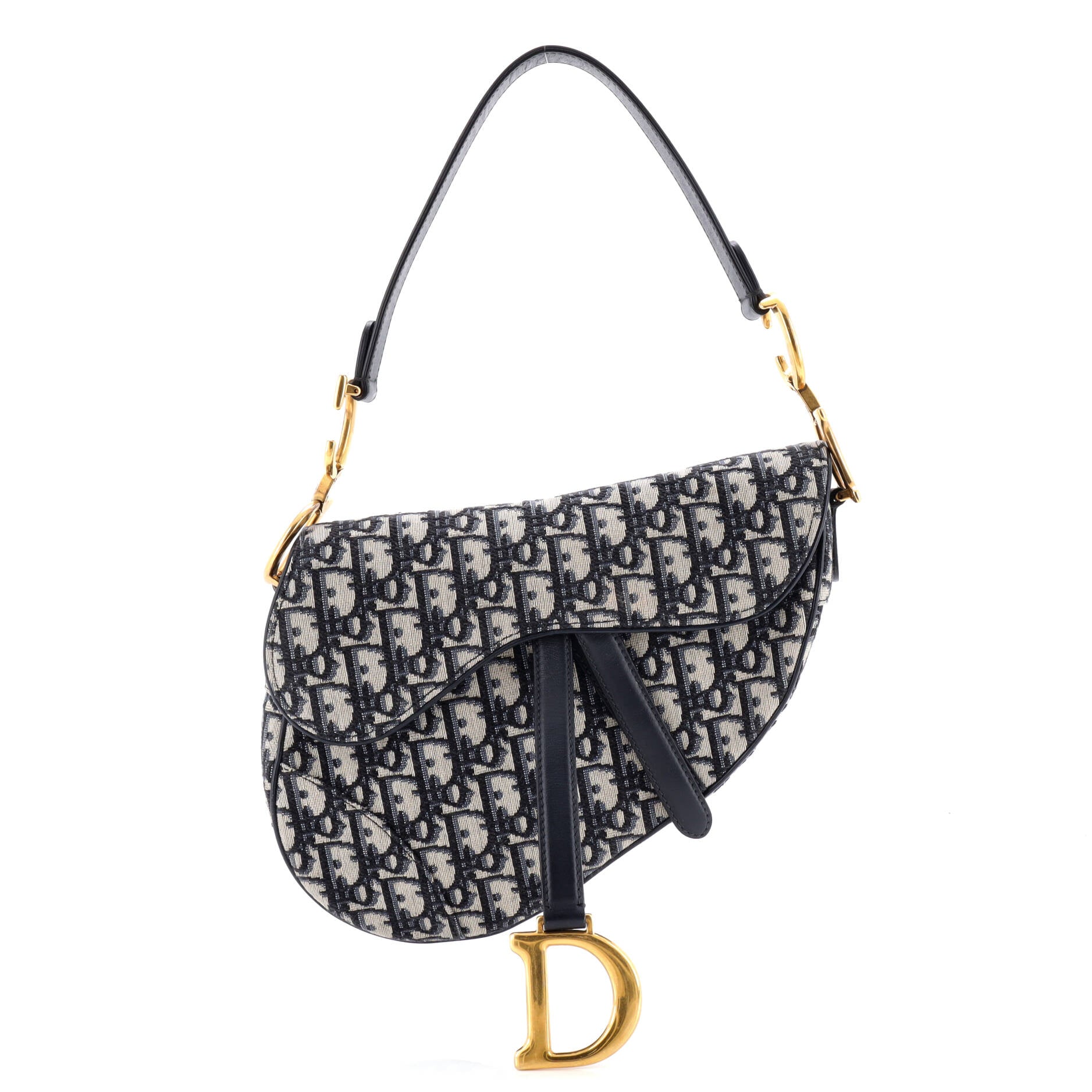 Saddle Handbag Oblique Canvas Medium