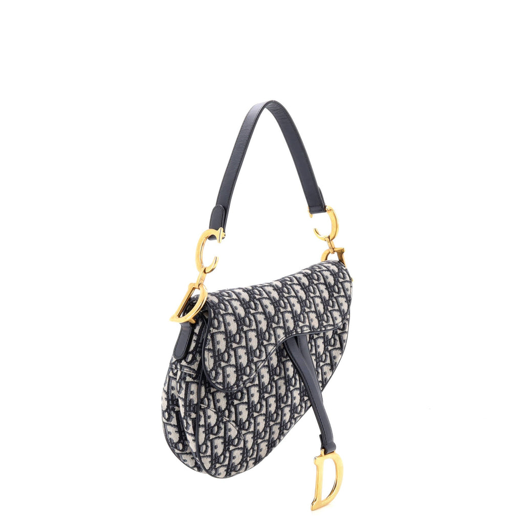 Saddle Handbag Oblique Canvas Medium
