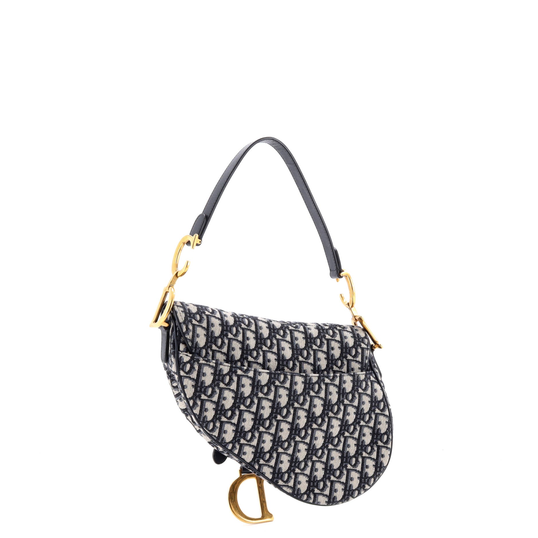 Saddle Handbag Oblique Canvas Medium