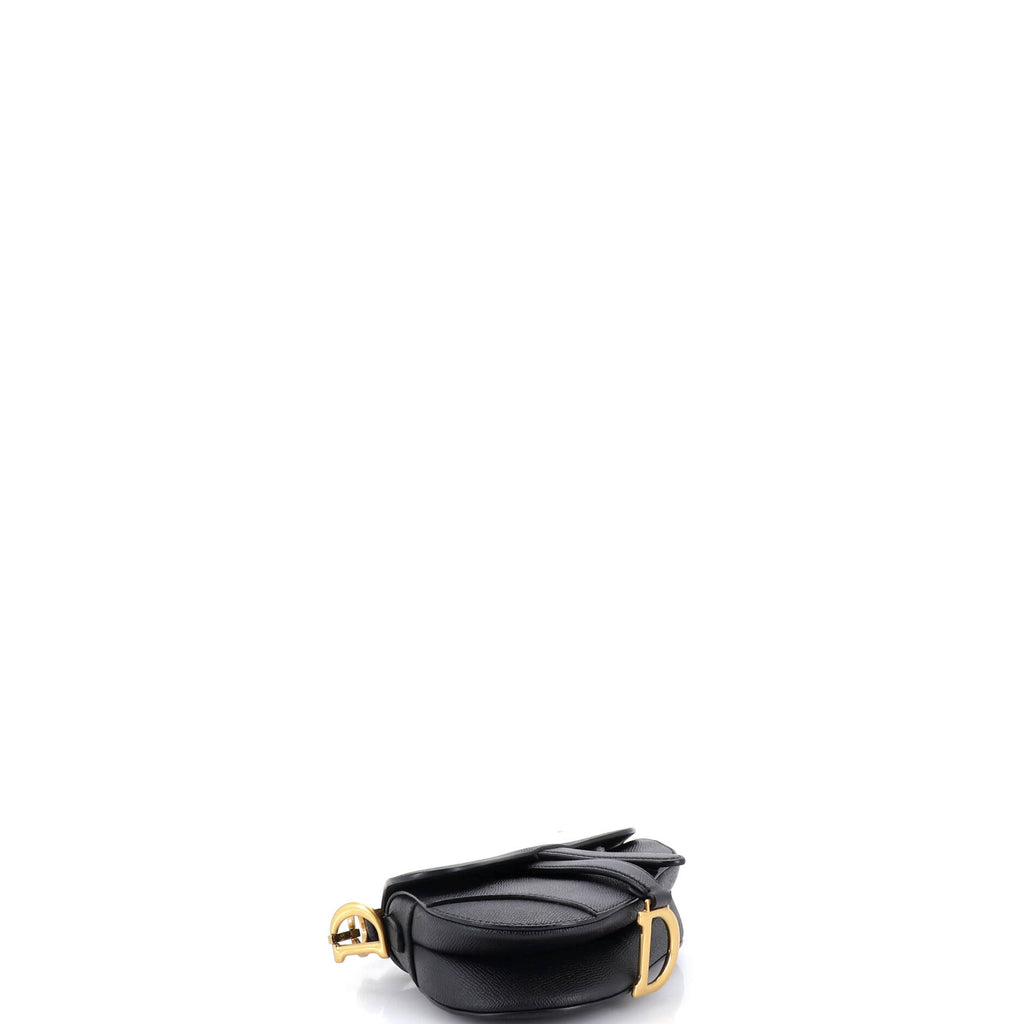 Saddle Handbag Leather Mini