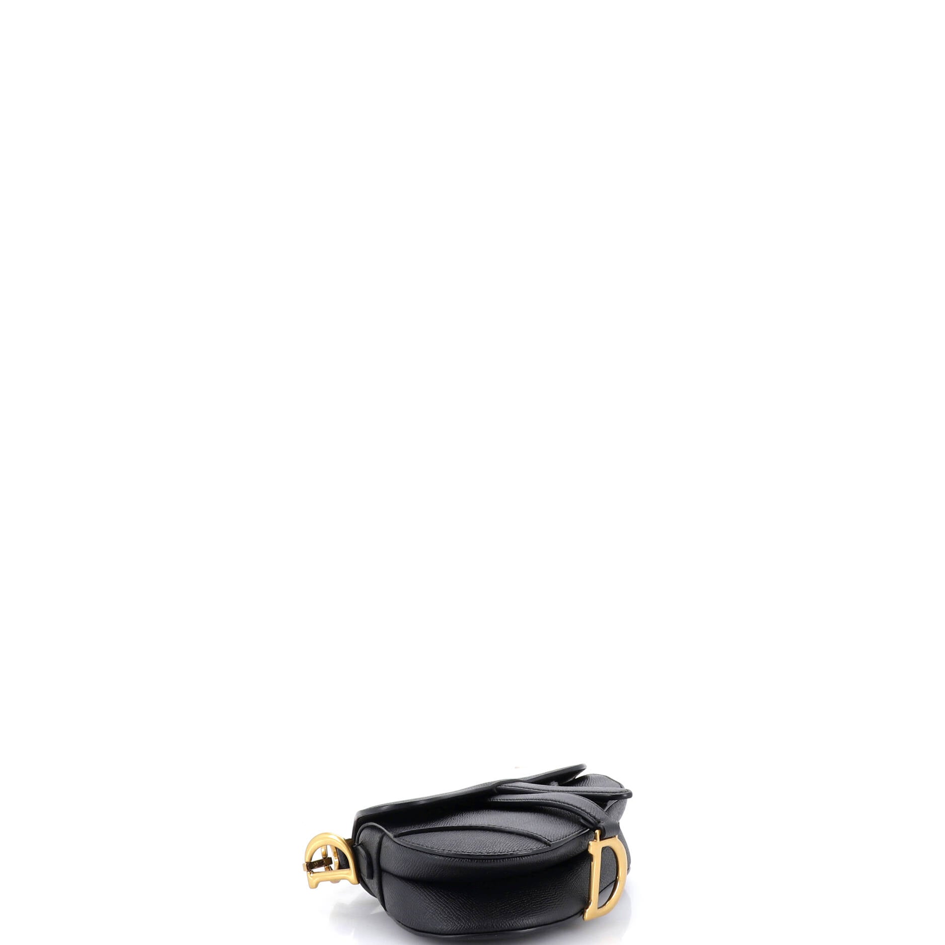 Saddle Handbag Leather Mini