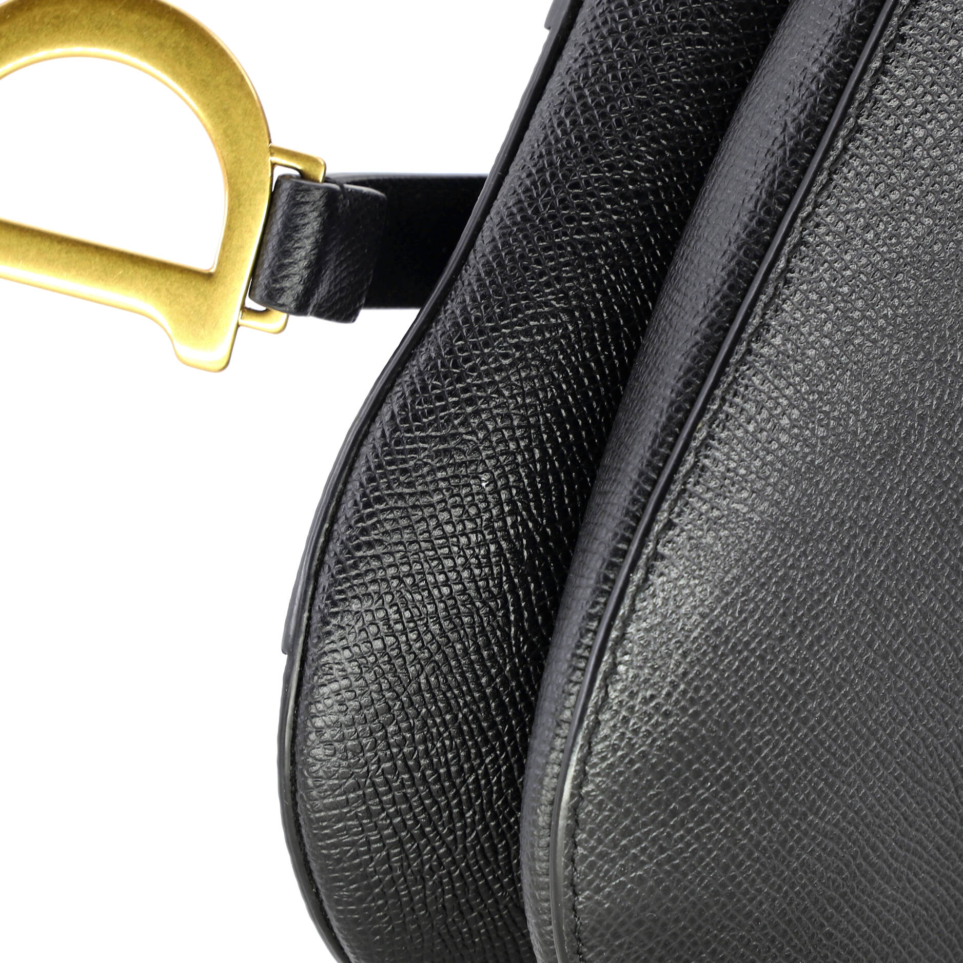 Saddle Handbag Leather Mini