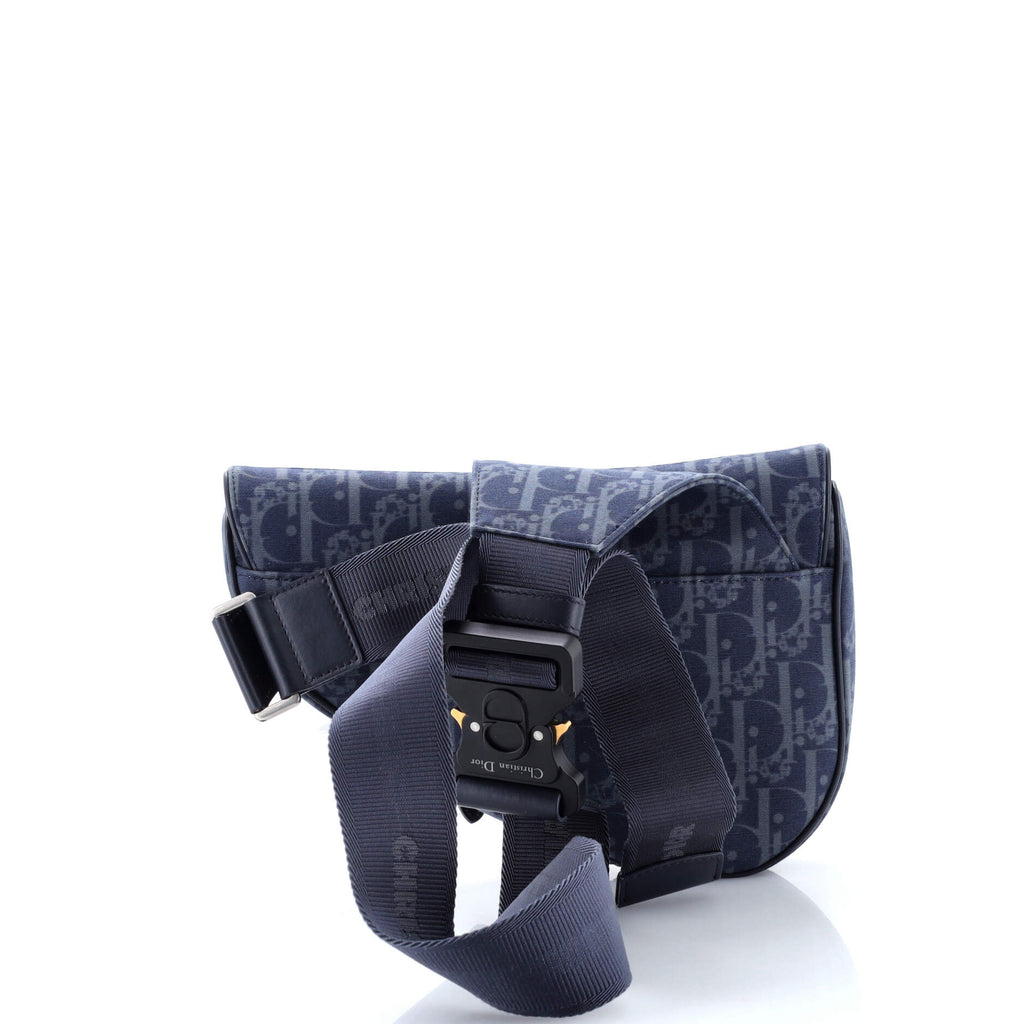 x Denim Tears Saddle Crossbody Bag Oblique Canvas