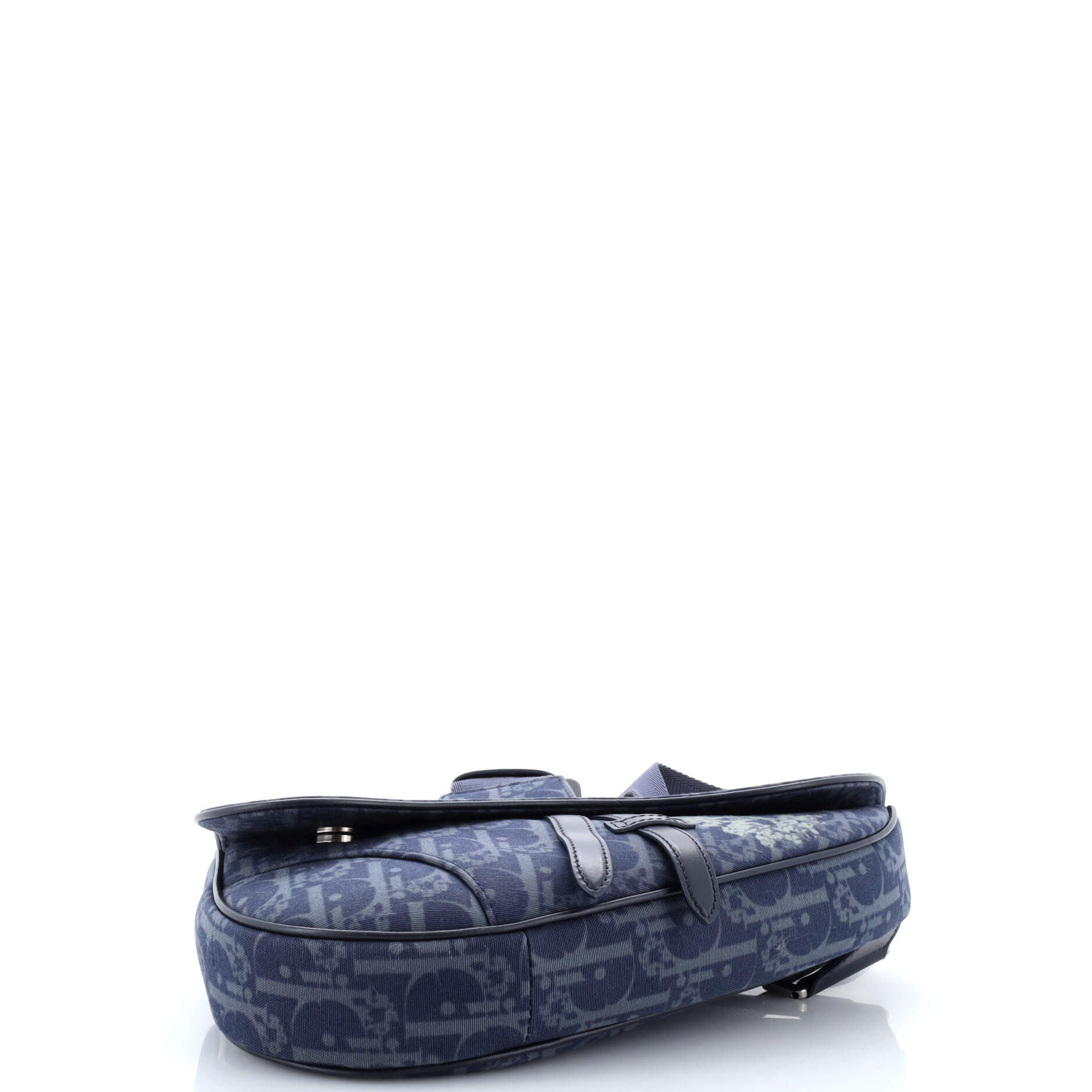 x Denim Tears Saddle Crossbody Bag Oblique Canvas