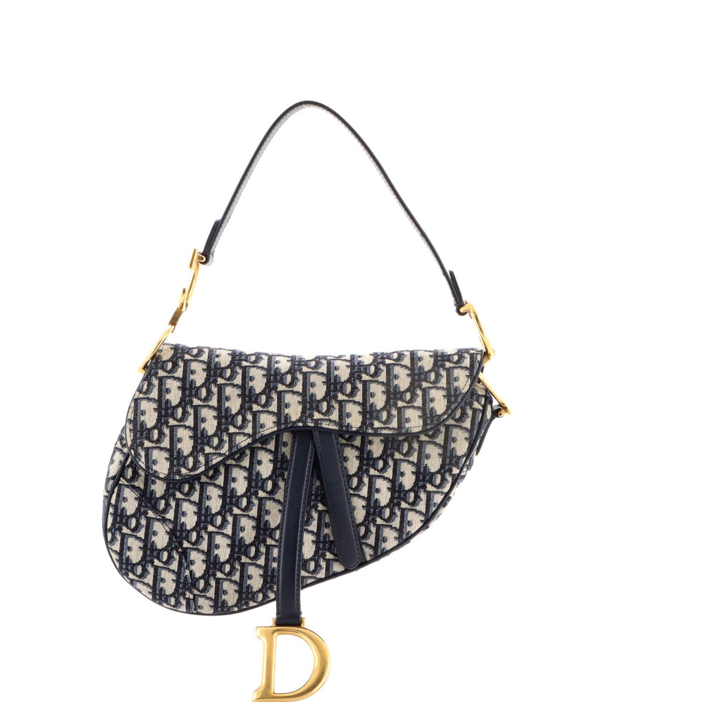 Saddle Handbag Oblique Canvas Medium