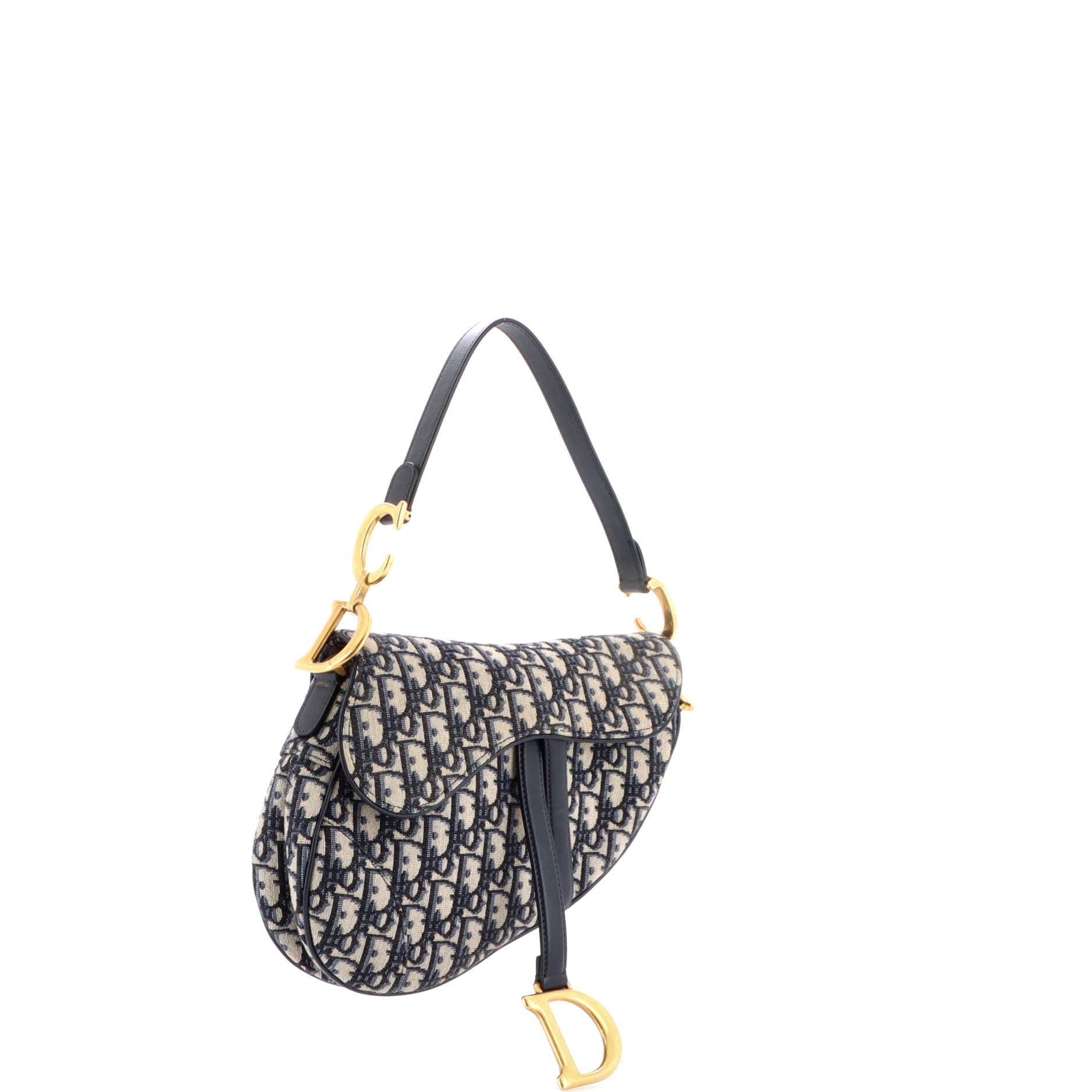 Saddle Handbag Oblique Canvas Medium
