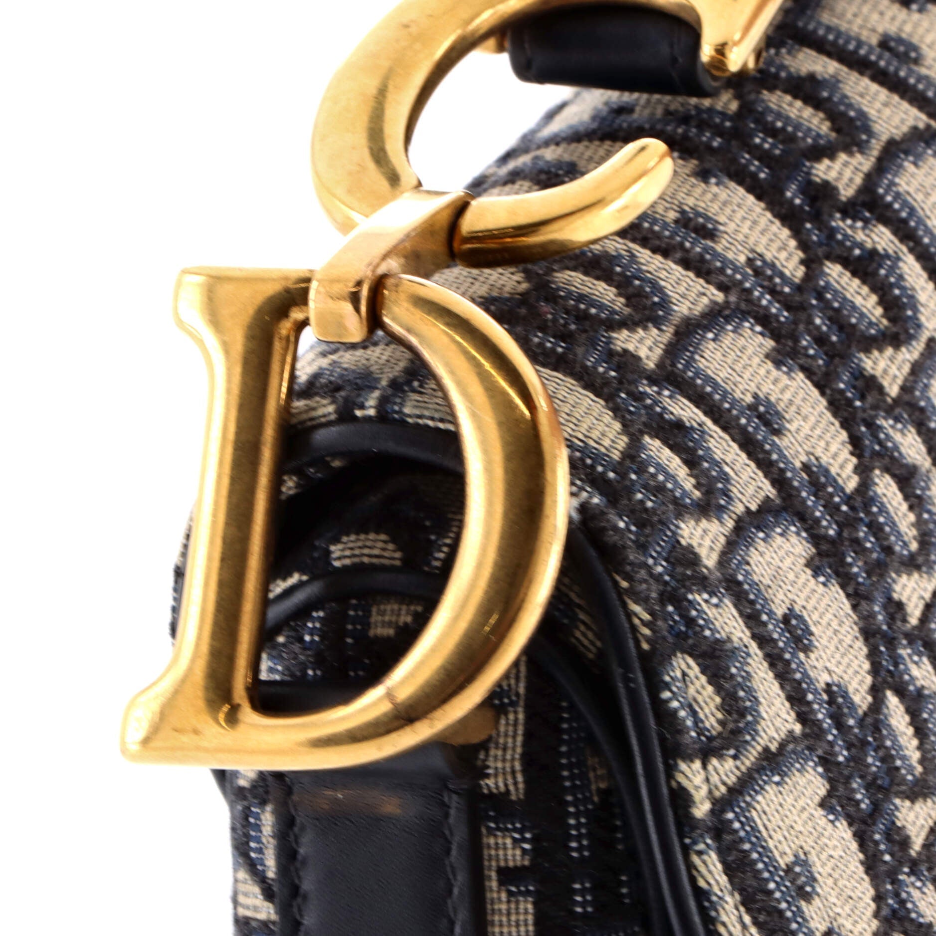 Saddle Handbag Oblique Canvas Medium