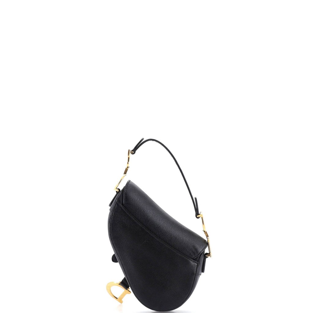 Saddle Handbag Leather Mini