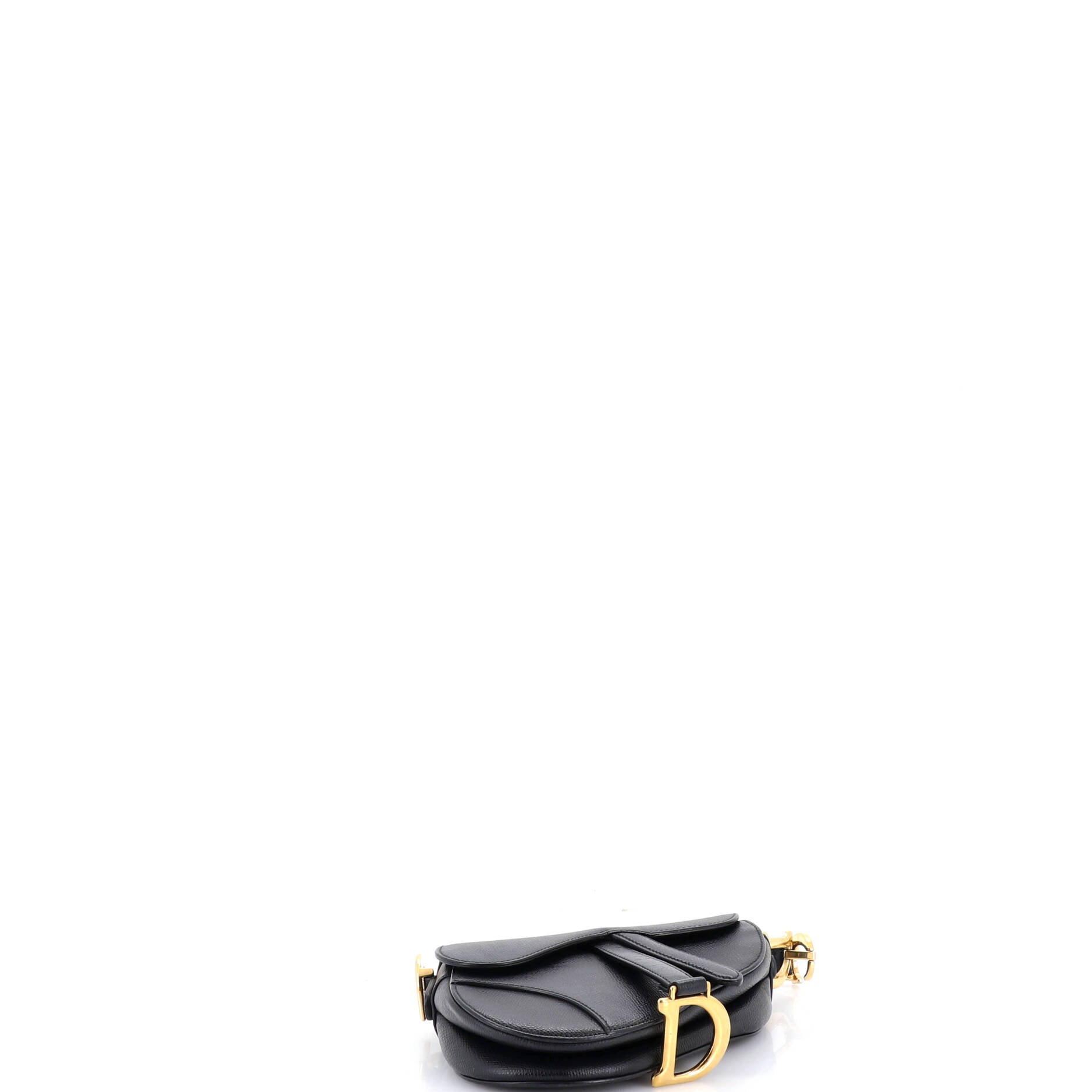 Saddle Handbag Leather Mini