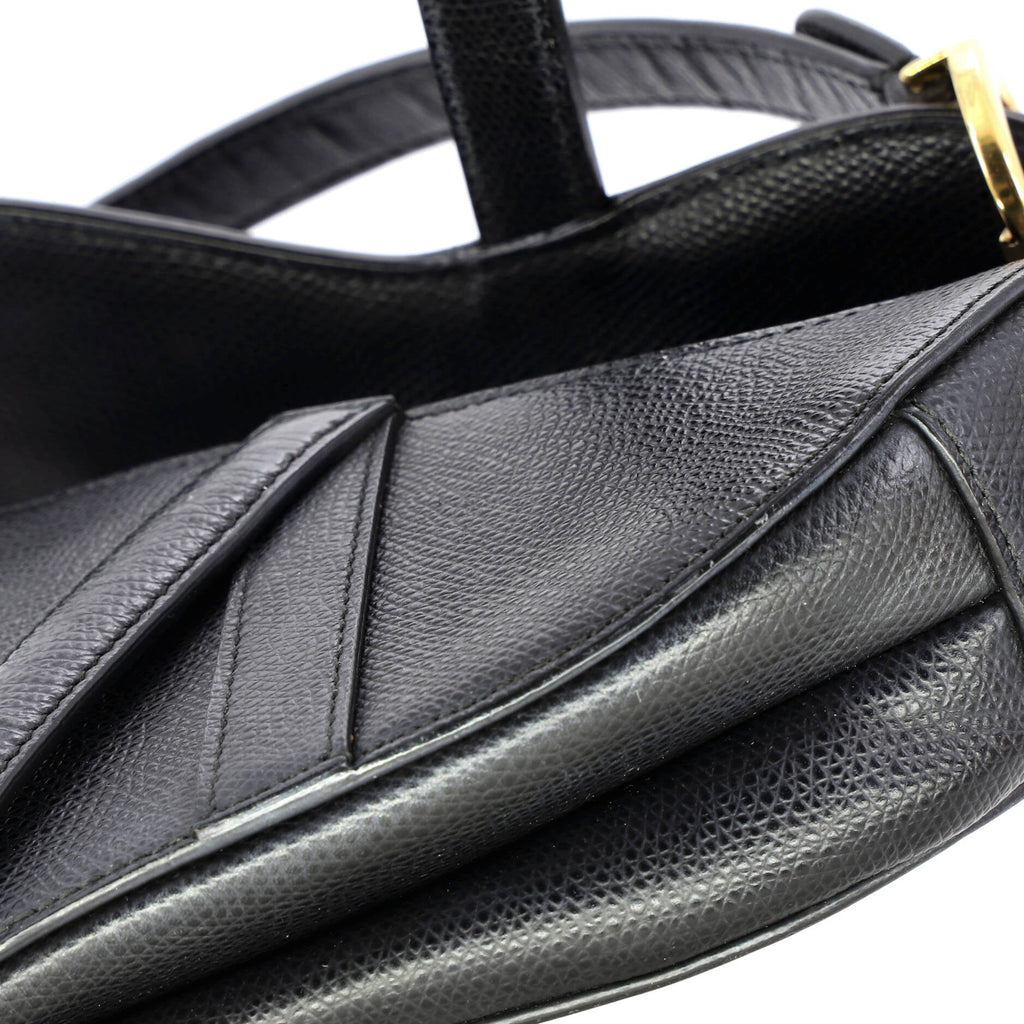 Saddle Handbag Leather Mini