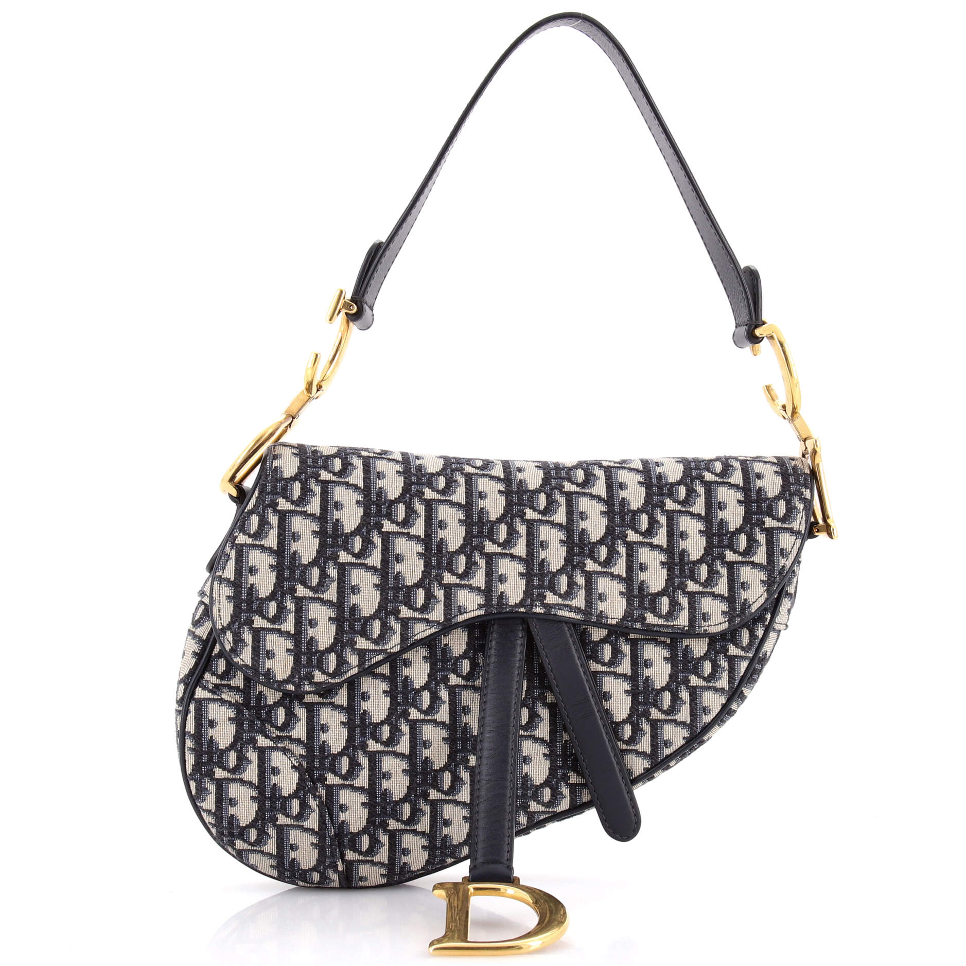 Saddle Handbag Oblique Canvas Medium