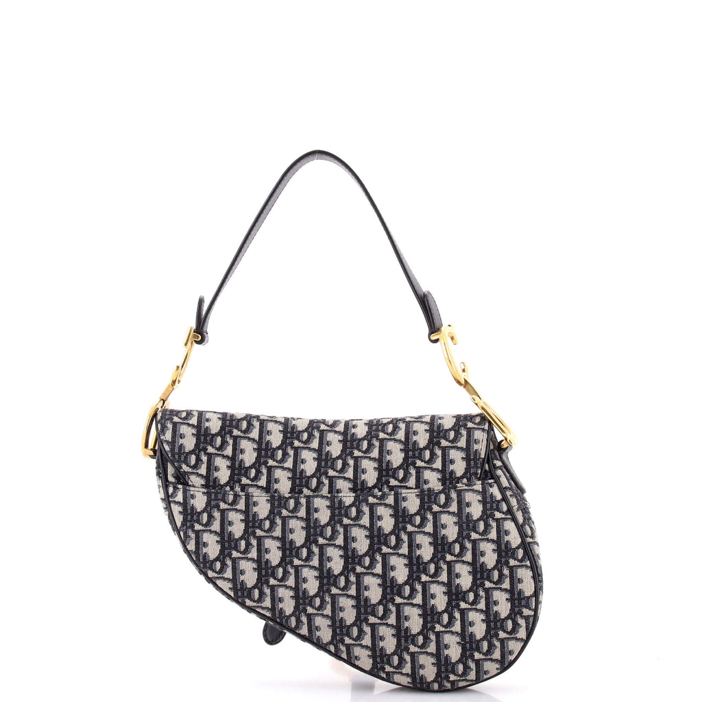 Saddle Handbag Oblique Canvas Medium